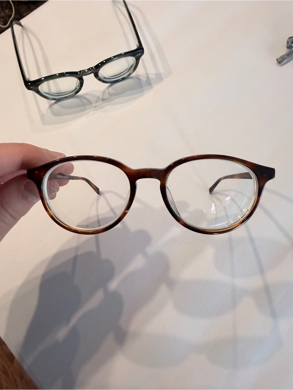 Warby Parker Watts Round Men's Eyeglasses Frame in Tortoiseshell